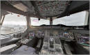 CLIQUE AQUI E VEJA UMA FOTO PANORÂMICA DA CABINE DO AIRBUS A380