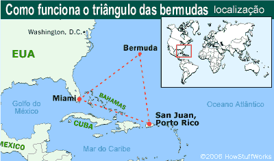 Triângulo das Bermudas: o que é, onde fica - Mundo Educação