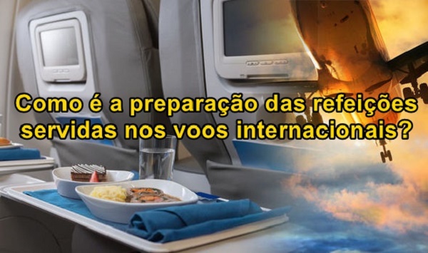 Comida a bordo? Saiba como  a preparao das refeies servidas nos voos internacionais